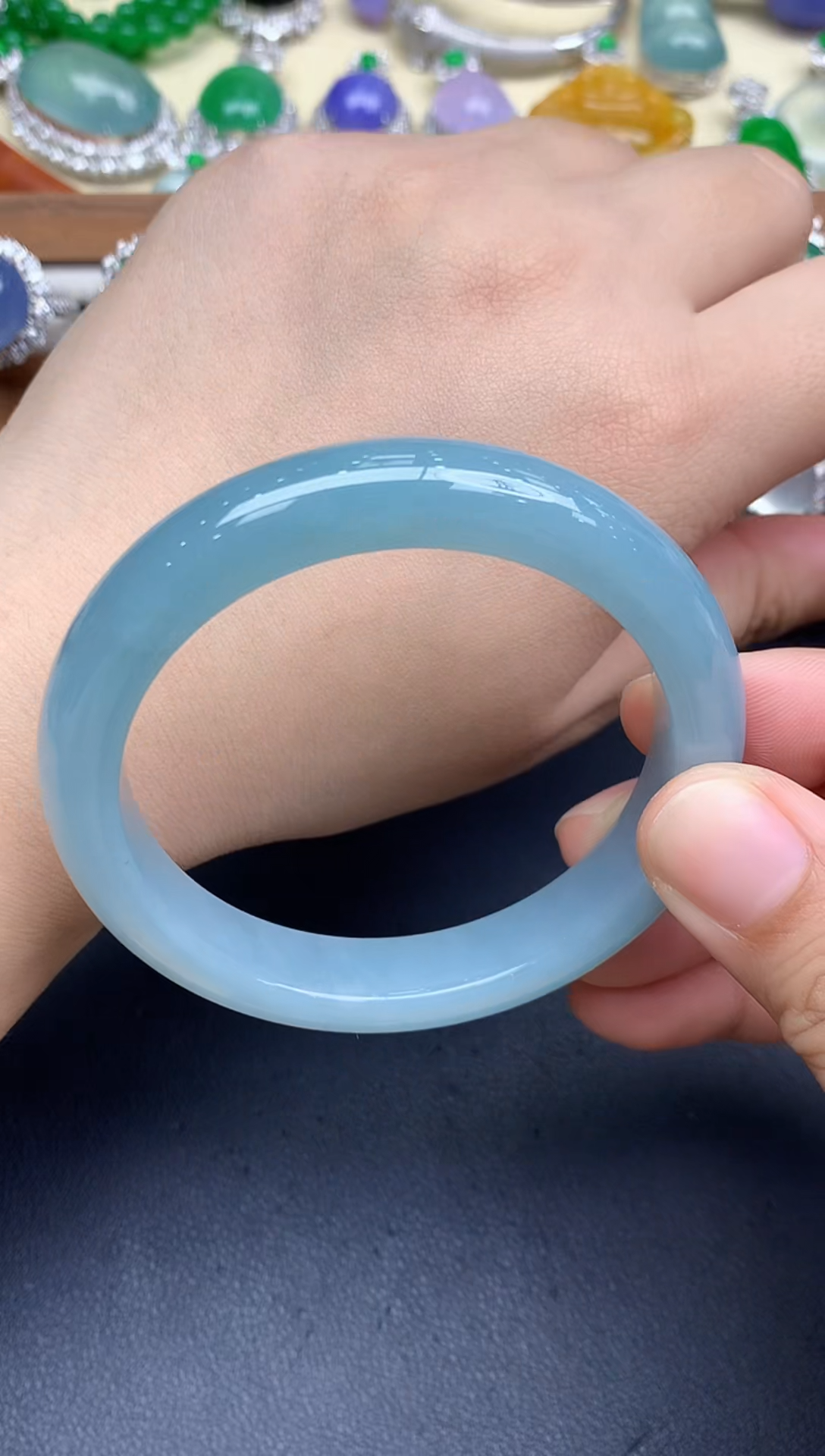 未镶嵌手镯翡翠562-中国好珍宝