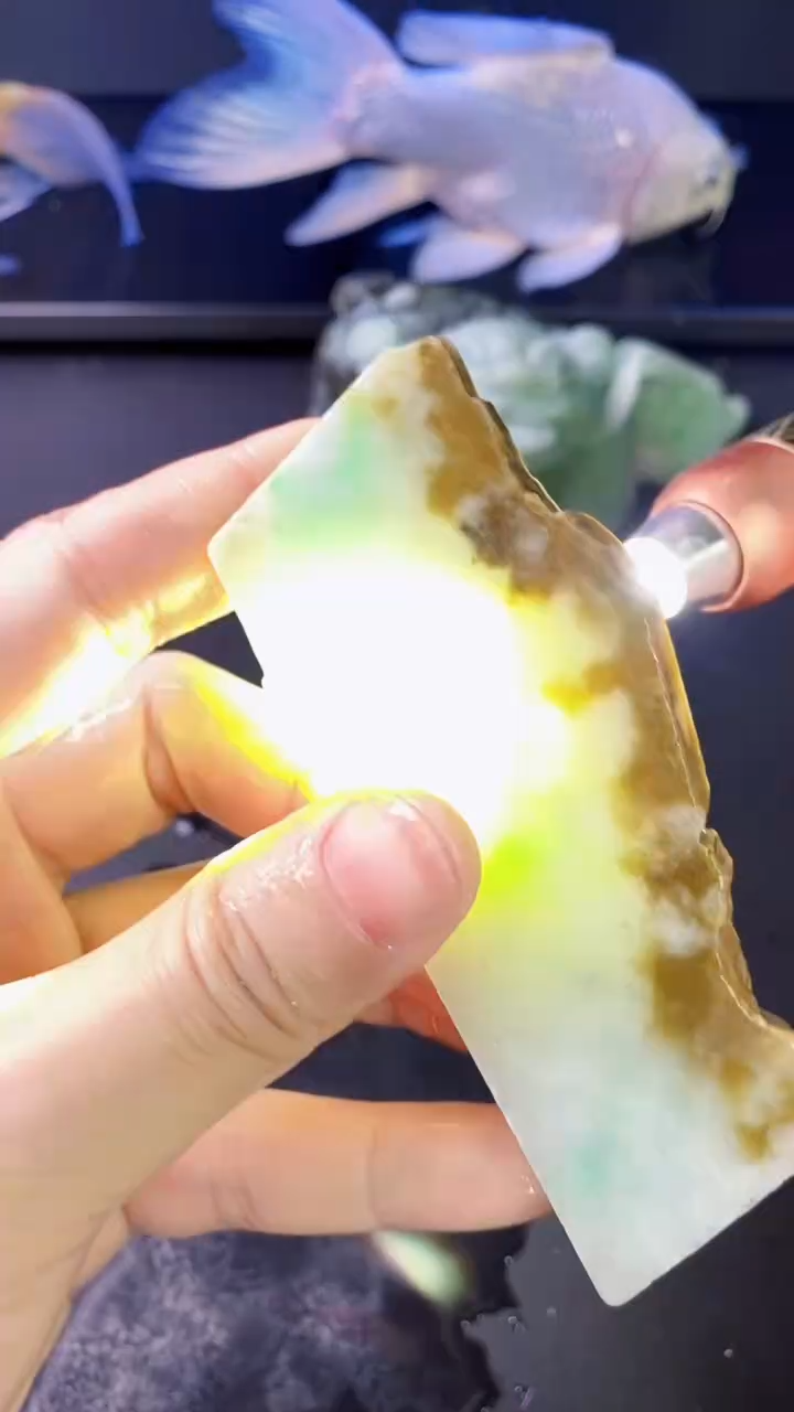 【闪购商品】翡翠颈饰未镶嵌017天然A货翡翠