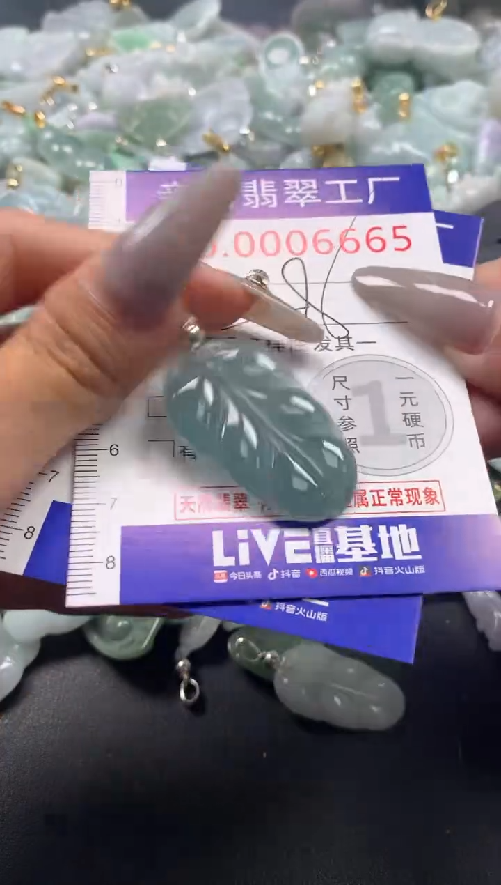 颈饰未镶嵌翡翠6665
