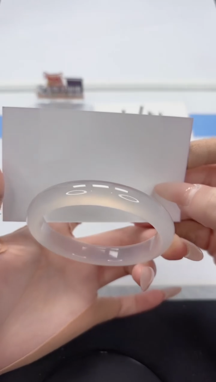 【闪购商品】石英质玉手镯未镶嵌A295-58.9