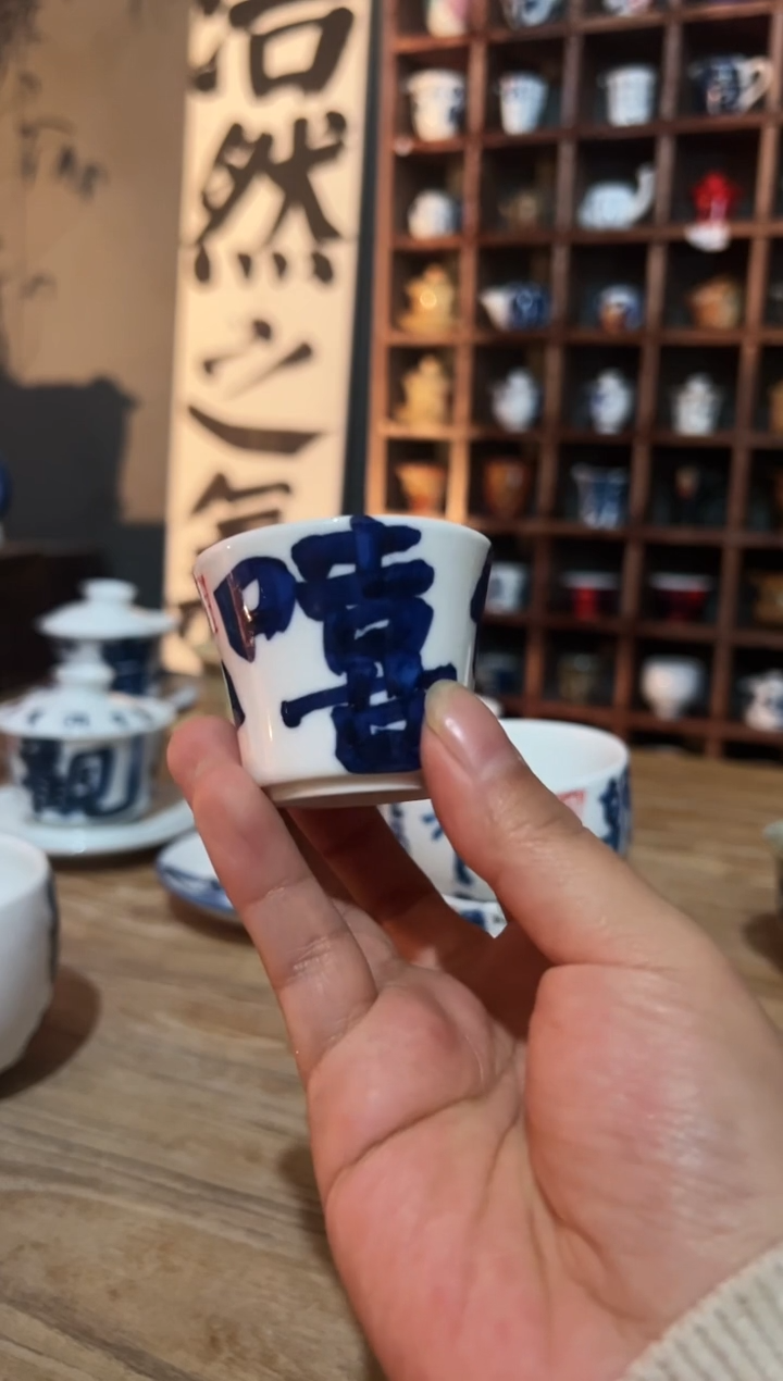 【闪购商品】观云听雨原创手绘茶具