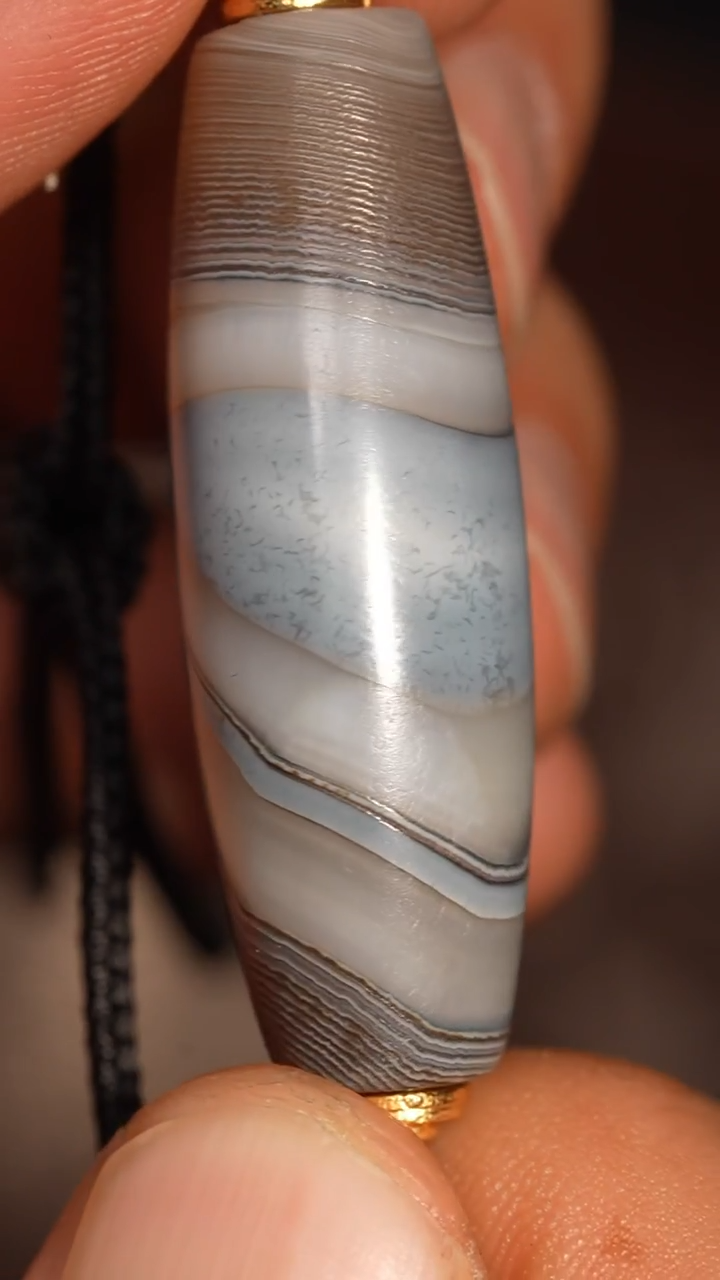 未镶嵌颈饰玛瑙/玉髓冲赛康胡子哥，DIY一154