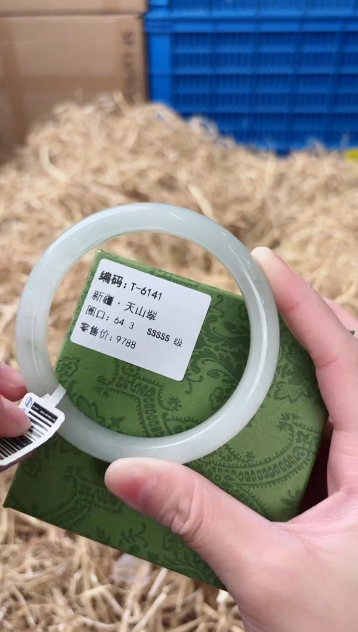 未镶嵌手镯石英质玉T-6141