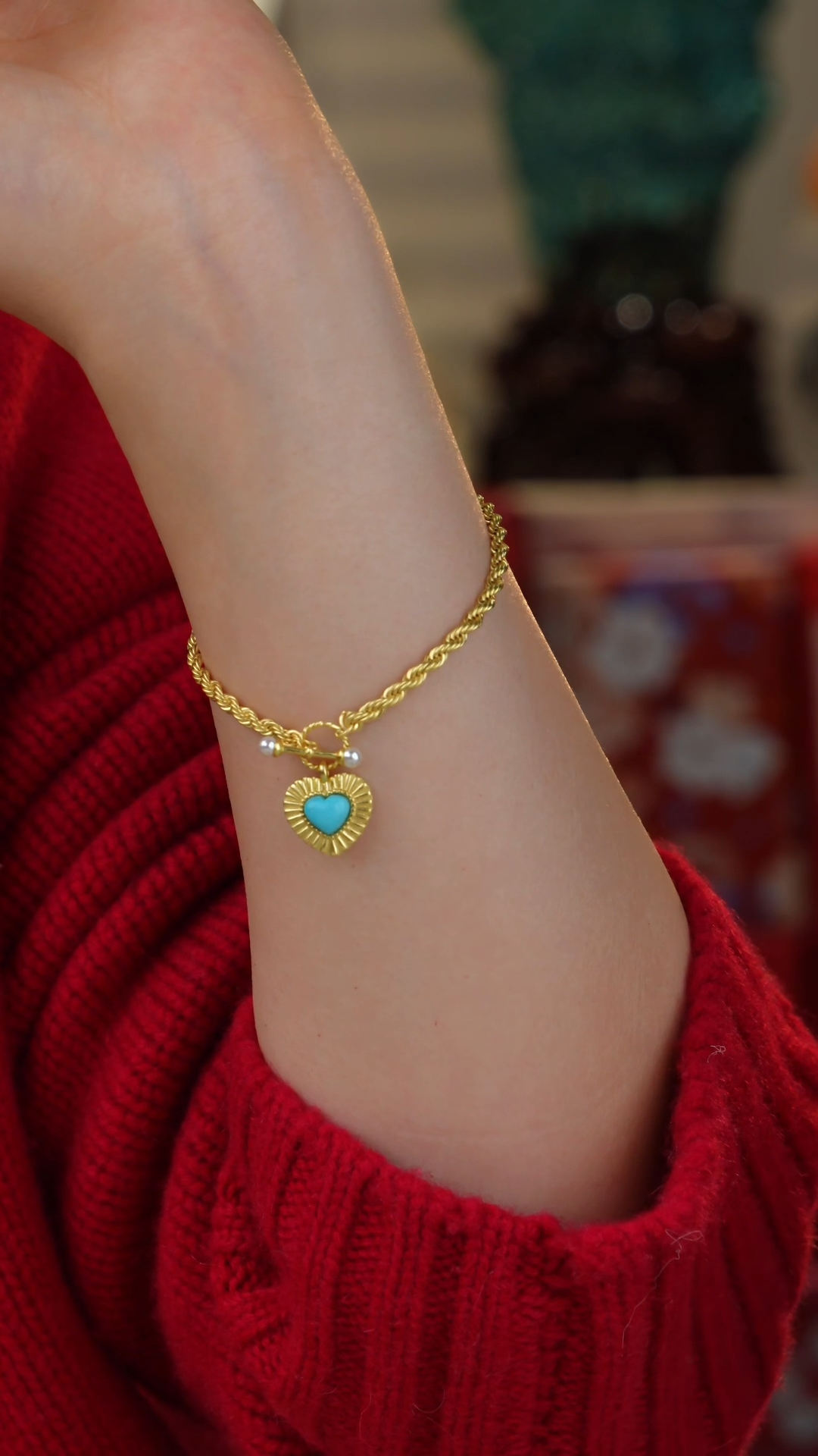 【闪购商品】绿松石手链合金多样性发货