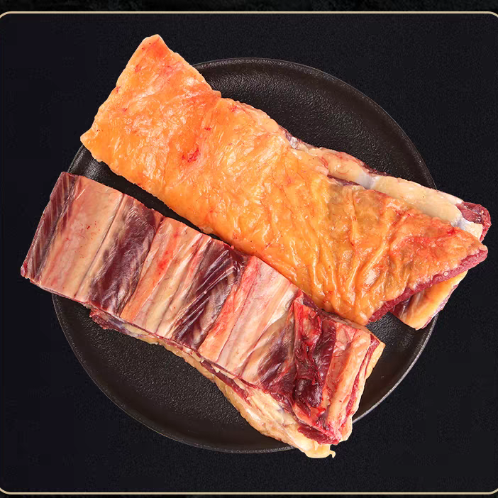 【牛排骨4斤】云南土黄牛新鲜排骨带骨肋条 空运冷链包邮