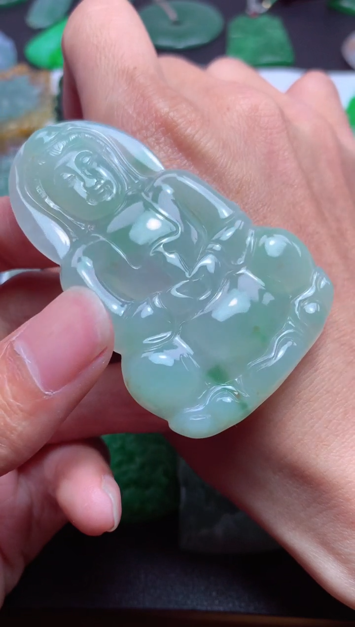 【闪购商品】翡翠颈饰未镶嵌天然翡翠