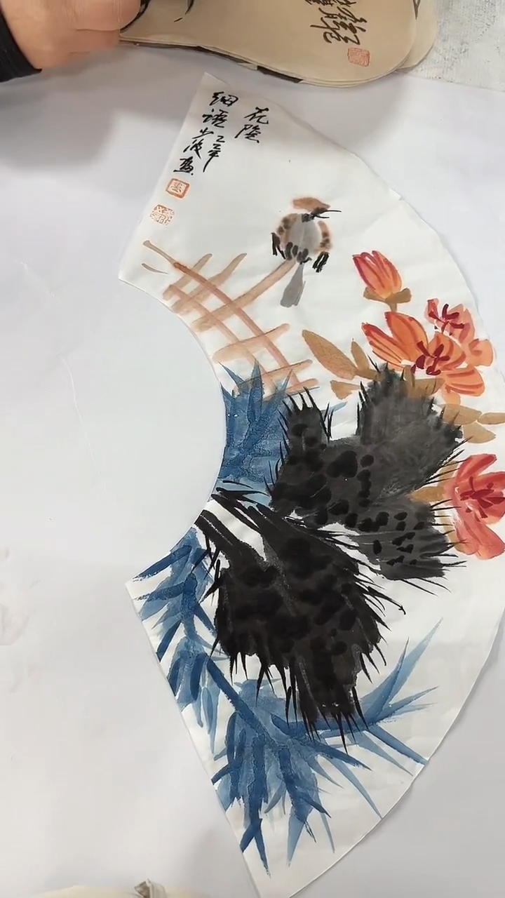 国画直播福利/国画/花鸟