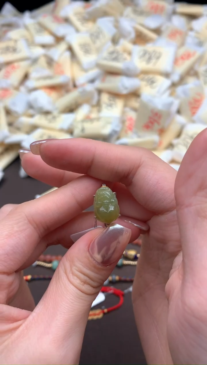 【闪购商品】翡翠戒指银S925镶嵌一