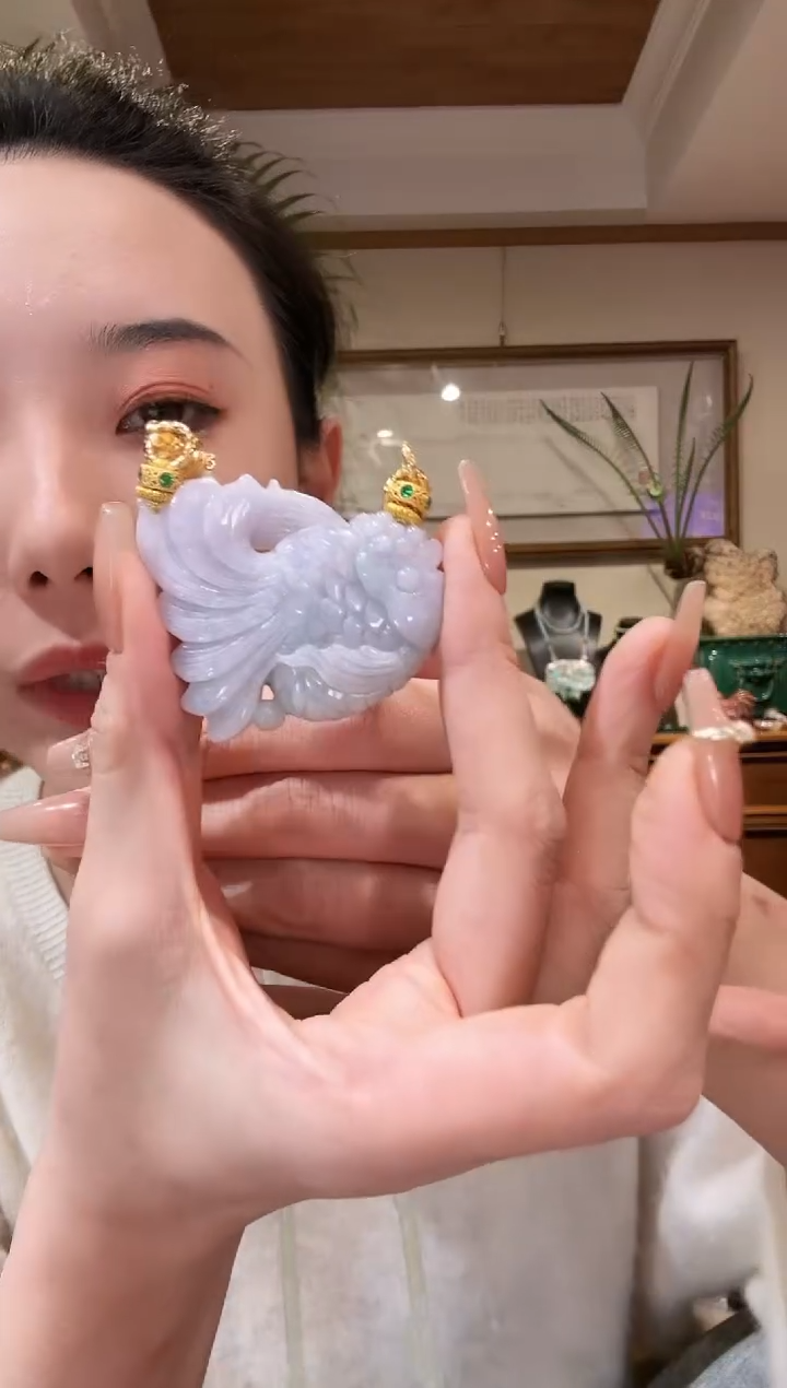 【闪购商品】翡翠颈饰未镶嵌国风