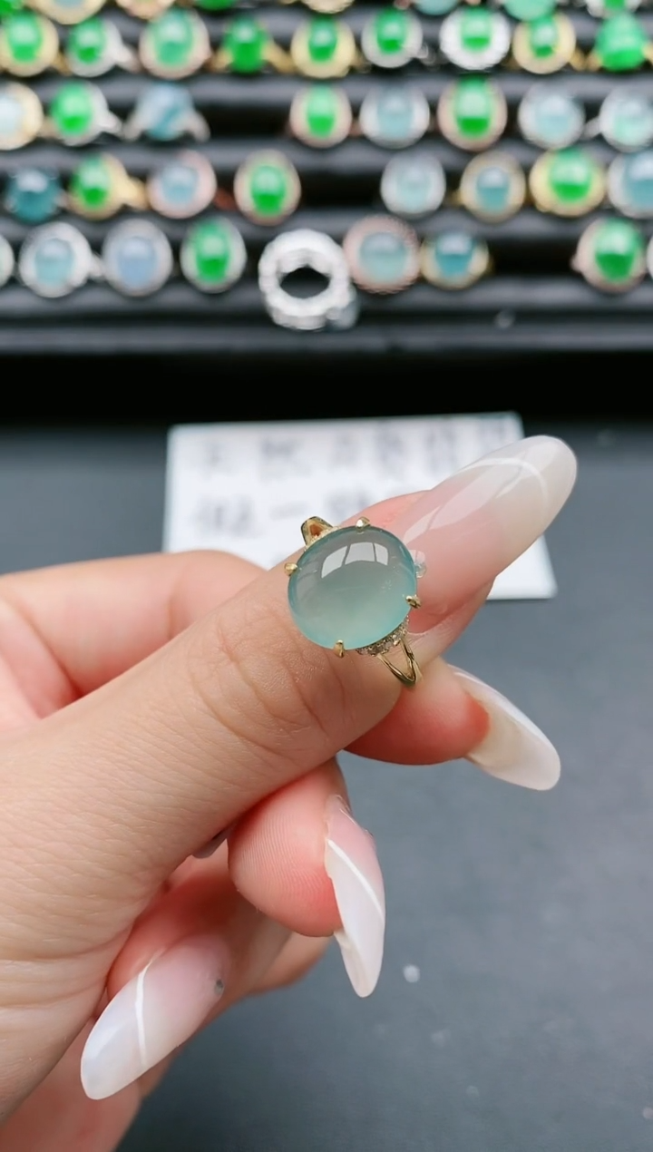 【闪购商品】翡翠戒指银S925镶嵌11111111111