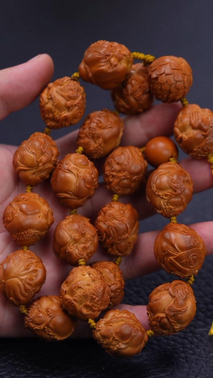 【闪购商品】橄榄核其他回血胡天华本工2.3十八罗汉拜如来脖挂