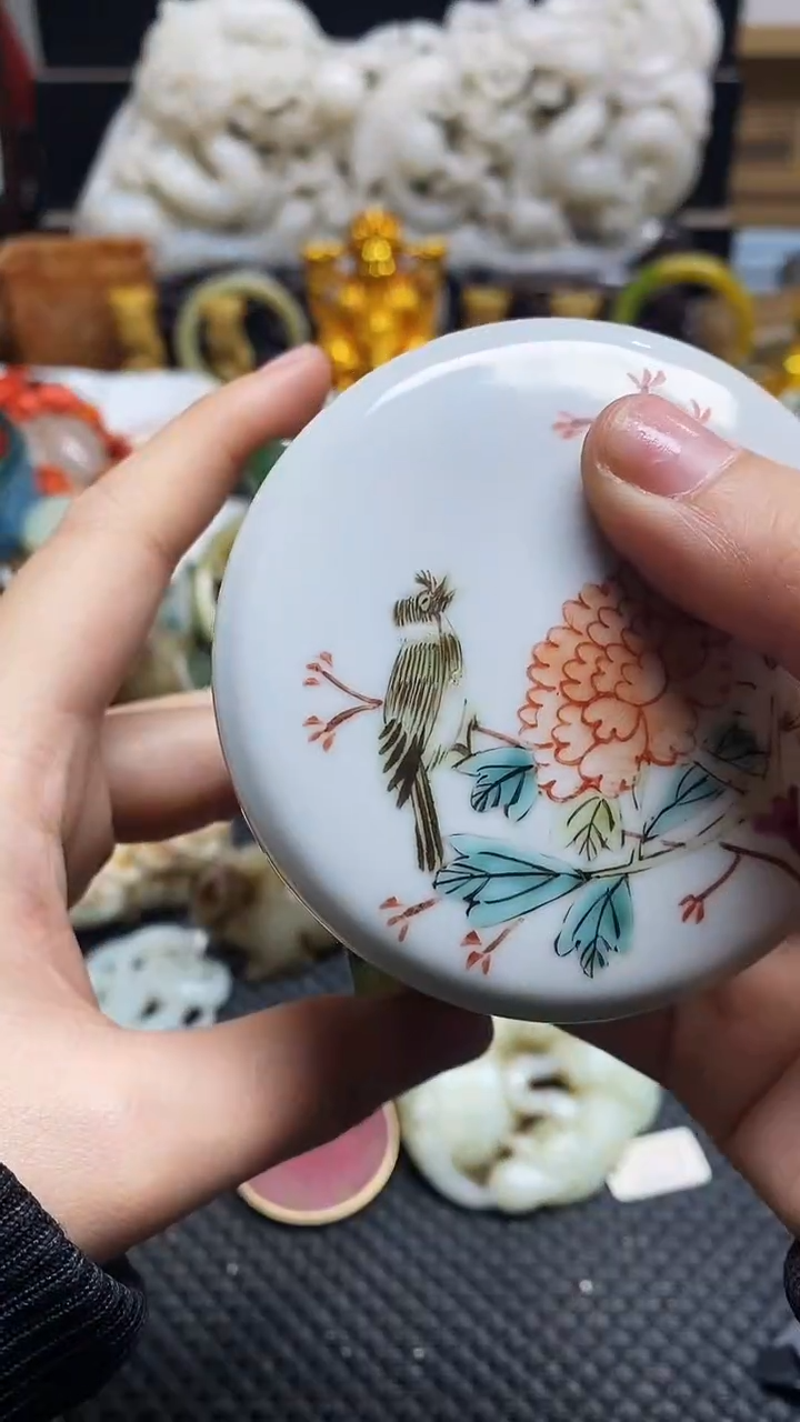 【闪购商品】瓷片瓷片瓷器 摆件1个