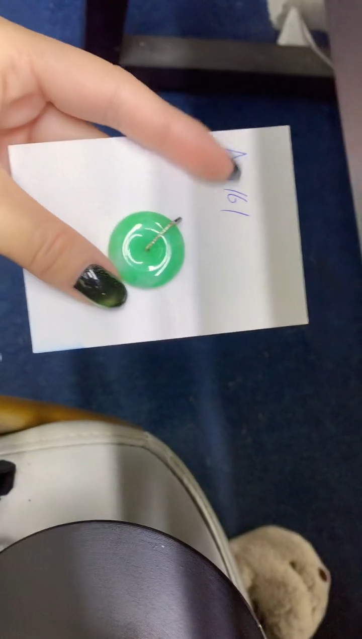 【闪购商品】翡翠颈饰18K金镶嵌0000000000