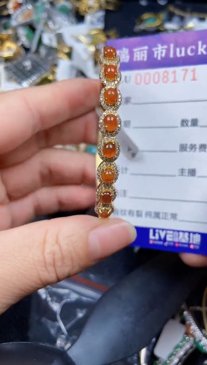 【闪购商品】翡翠颈饰银S925镶嵌8171