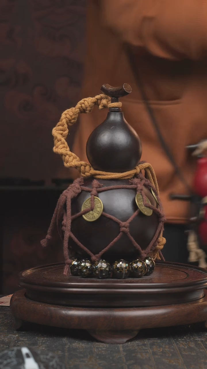 【闪购商品】1588号大漆酒葫芦  一物一拍