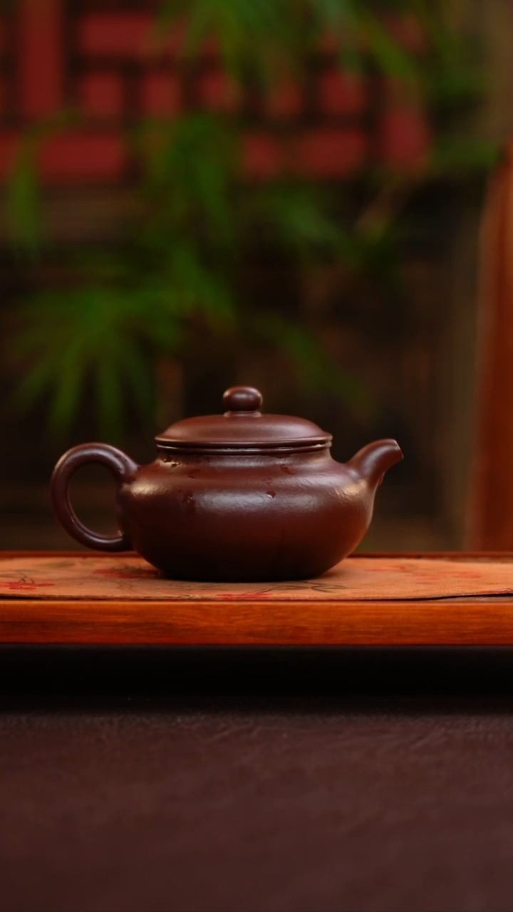 茶壶紫砂仿古 紫袍玉砂 