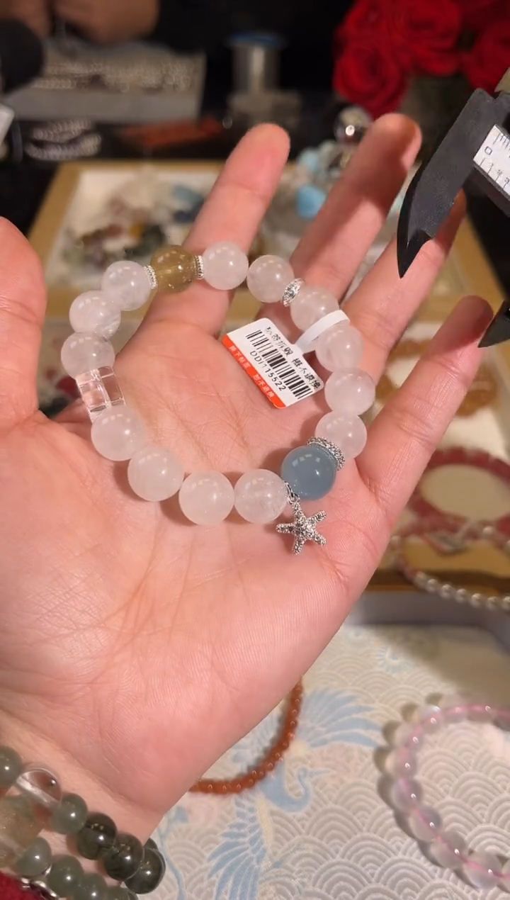 【闪购商品】水晶手链未镶嵌手串Q745