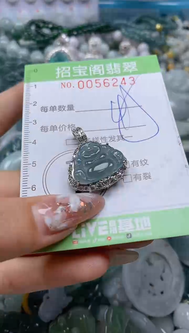 【闪购商品】翡翠颈饰未镶嵌闪购商品0056243