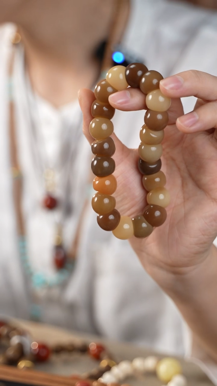 手串菩提根/象牙果【皮皮原创】菩提根