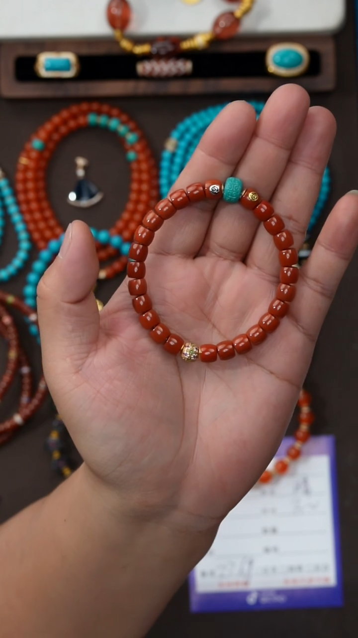 未镶嵌手串南红玛瑙T****龙南红手串