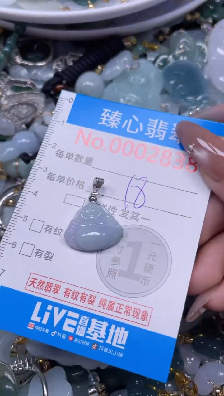 颈饰未镶嵌翡翠2838