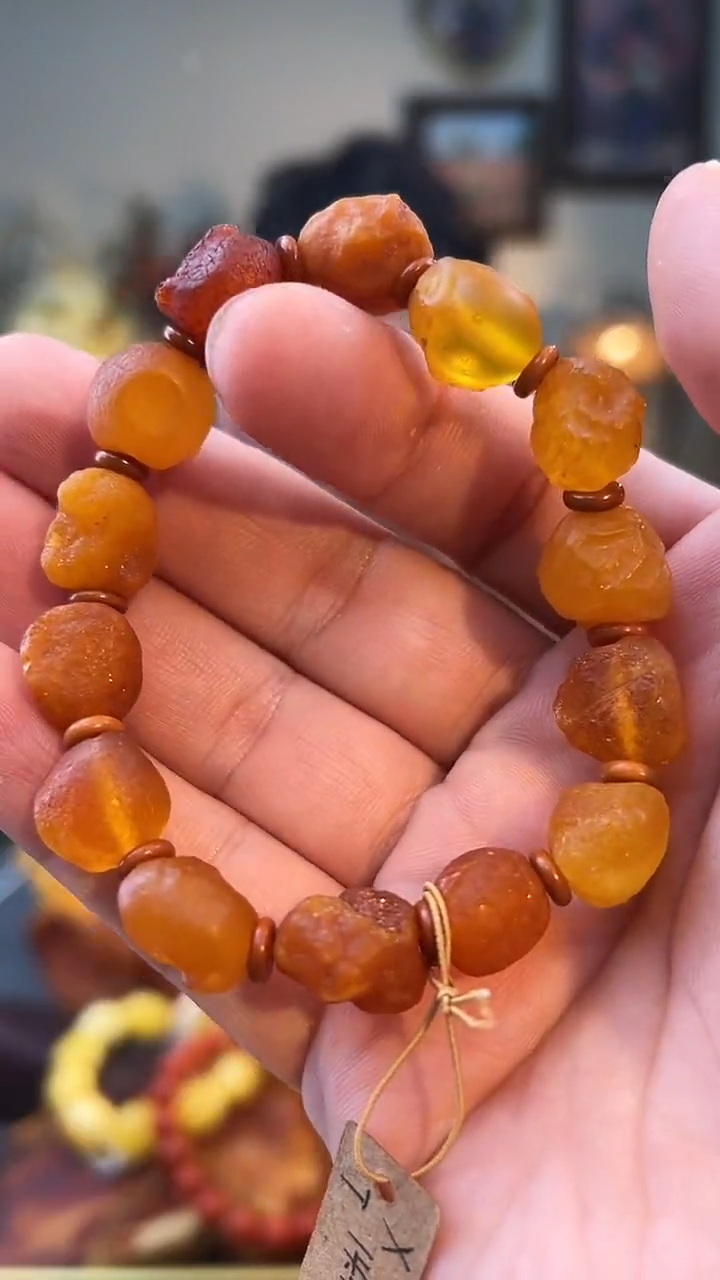 手串琥珀未镶嵌手串