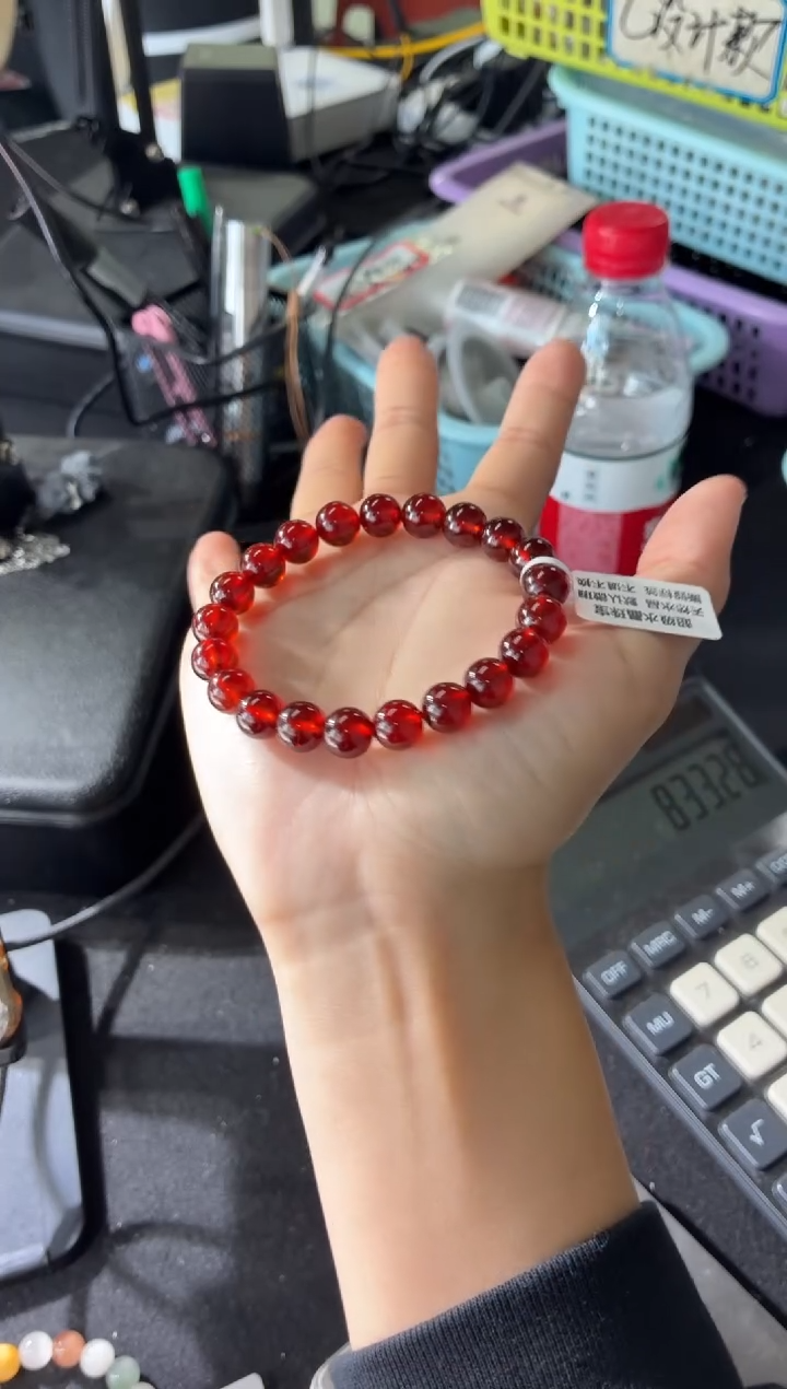 未镶嵌手链石榴石127号多样性发一BB 9+