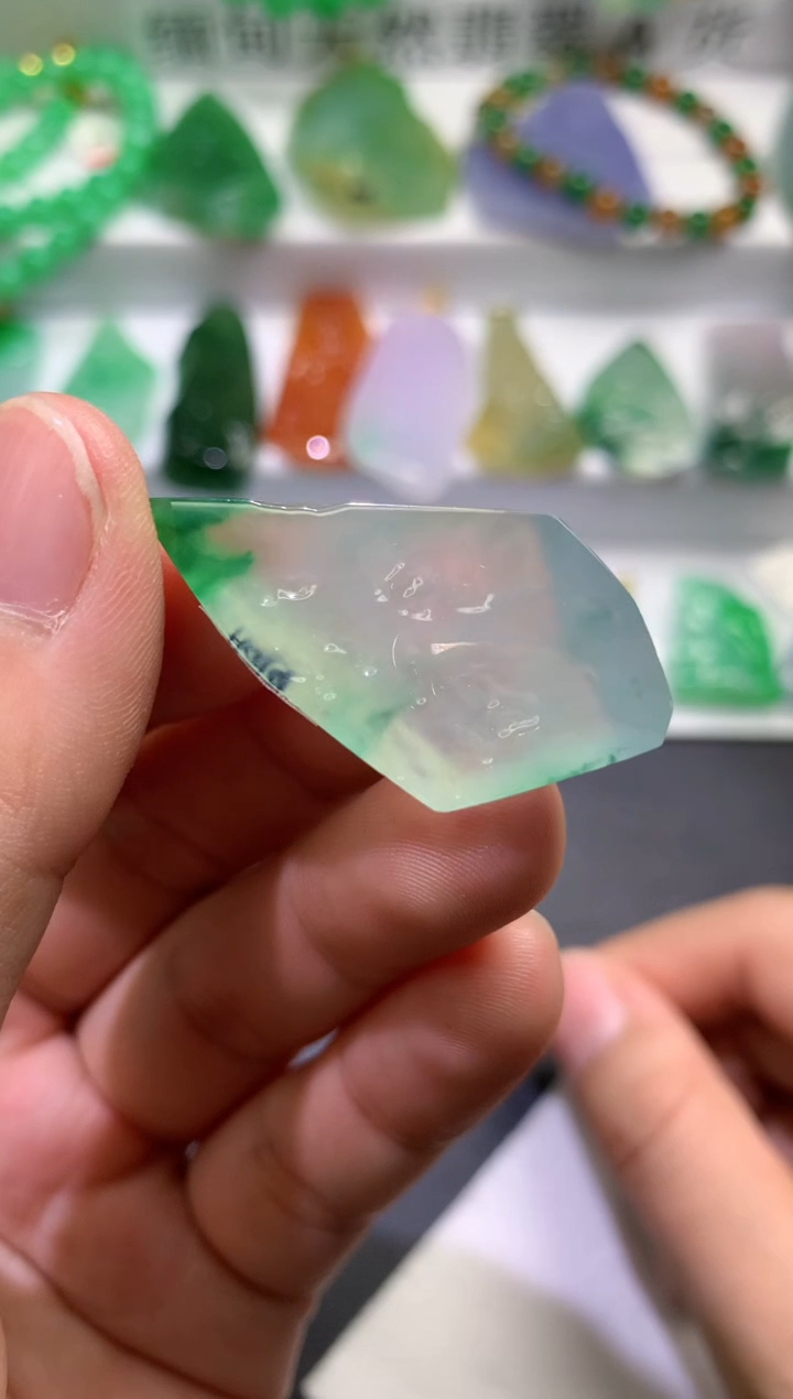 颈饰未镶嵌翡翠985