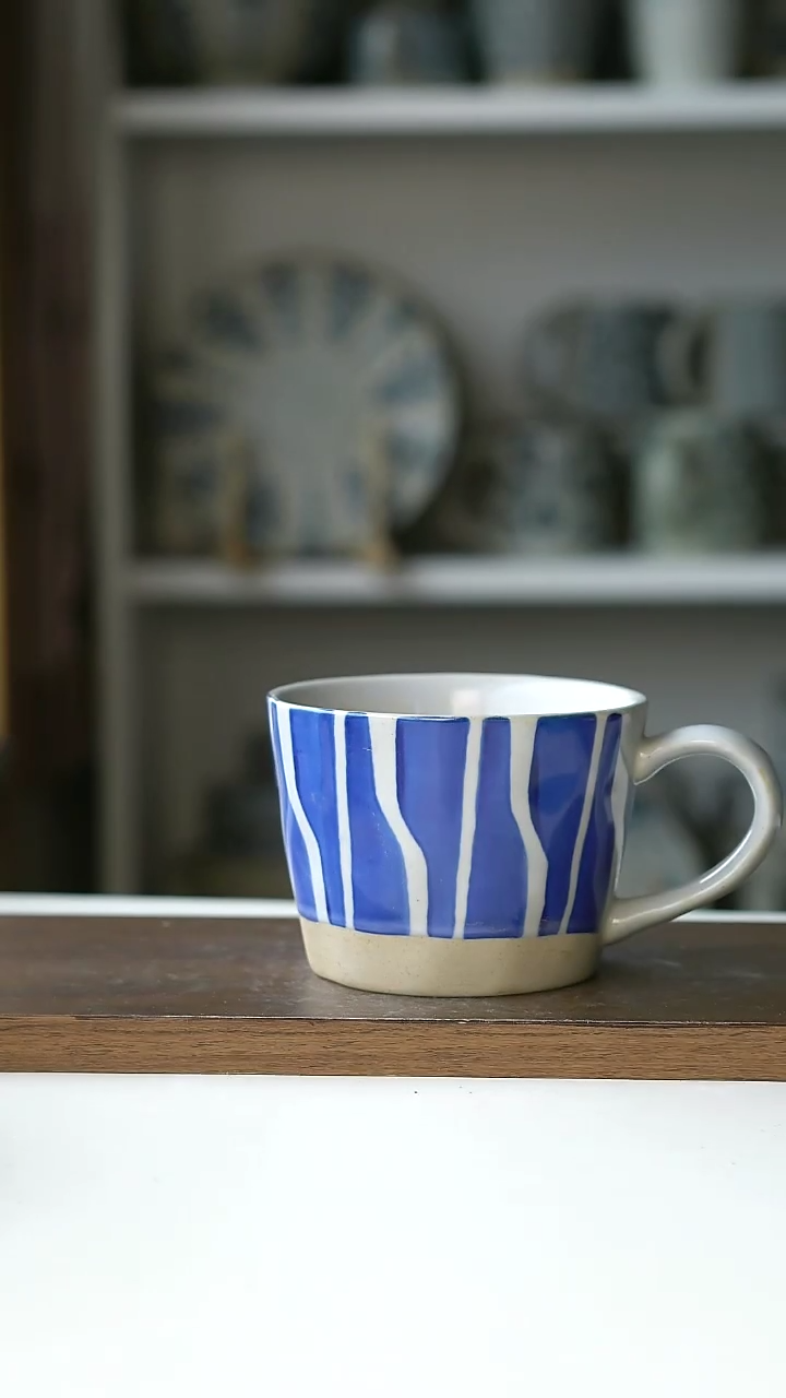 【闪购商品】陶瓷246微瑕粗陶马克杯@4-2@