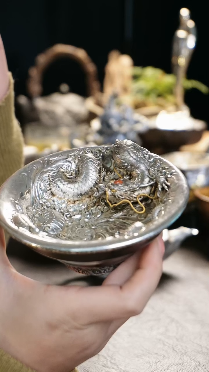 【闪购商品】境秋 内胆大龙建盏