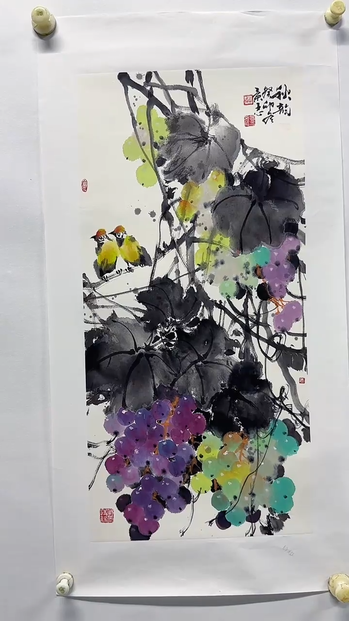 国画赵景志2平尺国画作品