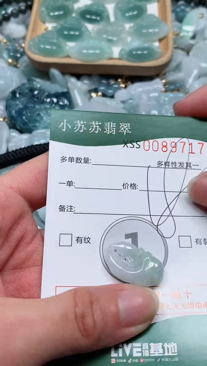 【闪购商品】翡翠颈饰未镶嵌闪购商品0089717