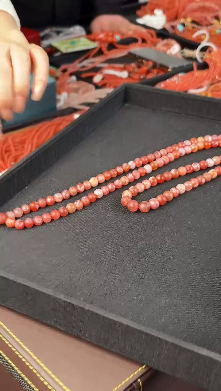 颈饰未镶嵌南红玛瑙101091