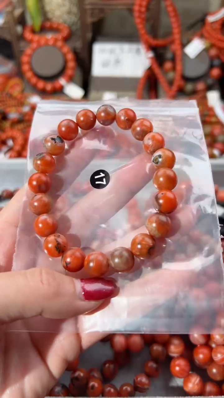 【闪购商品】南红玛瑙手串未镶嵌10