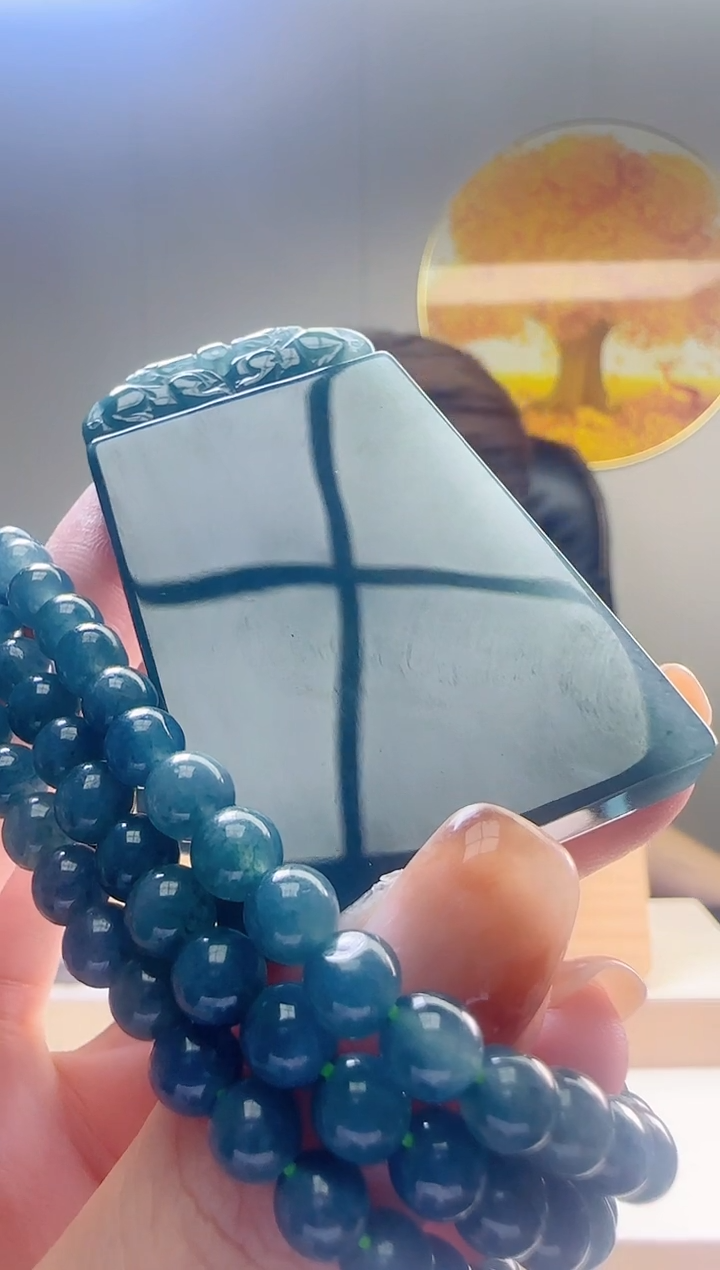 颈饰未镶嵌翡翠多样性随机发其一