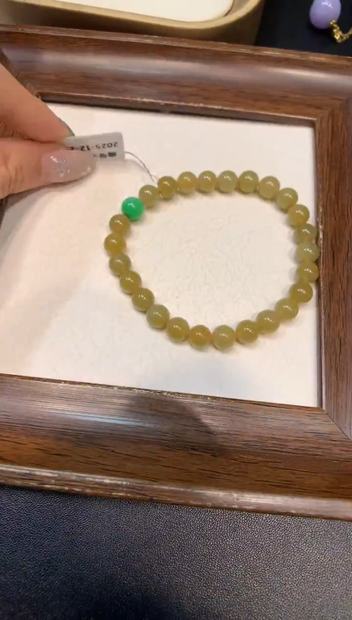 未镶嵌手串翡翠手串