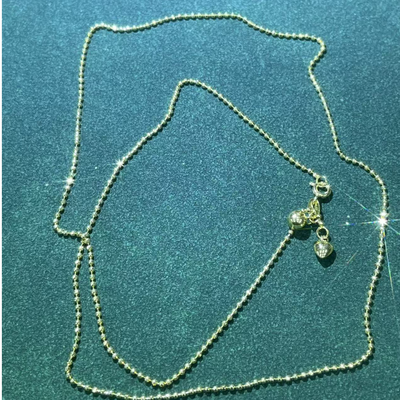 s762黄色爱心调节幻影项链多样性发货