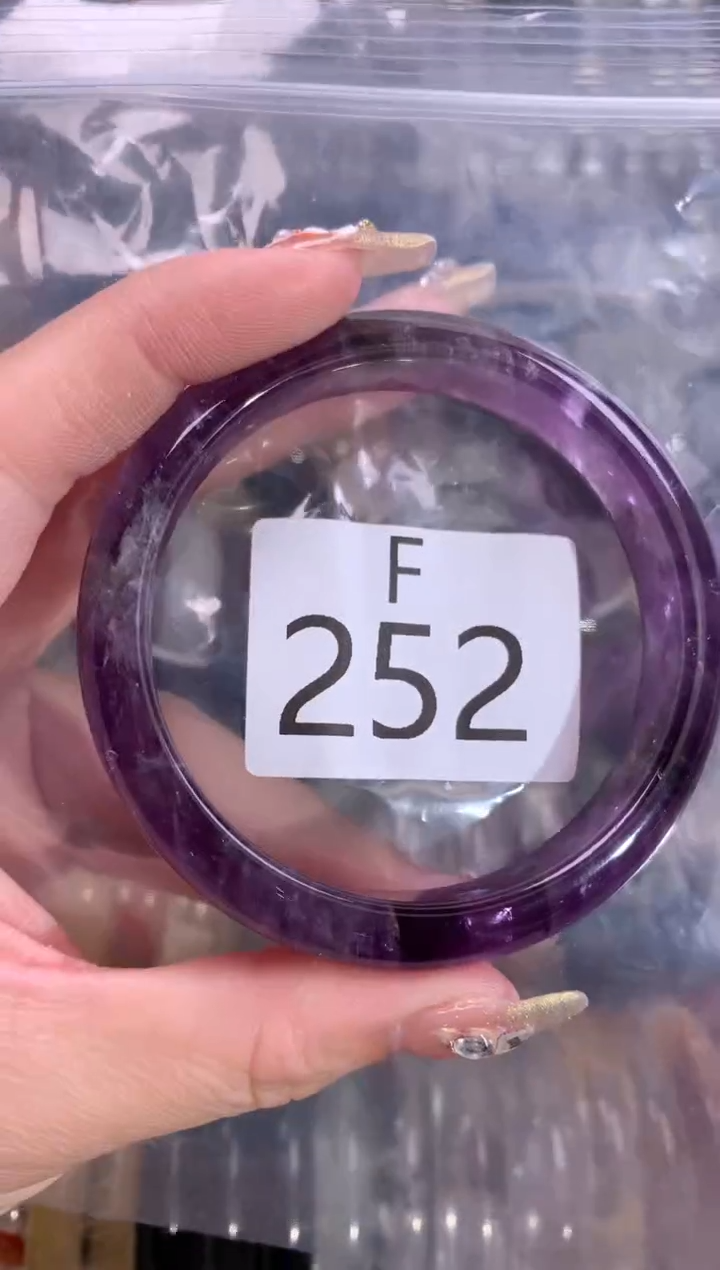 【闪购商品】水晶水晶手镯未镶嵌252-57
