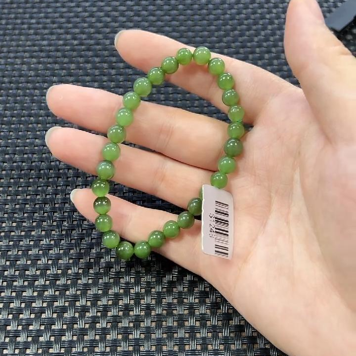  【老郑家】和田玉手串  约6mm+（多样性发一件）S1248