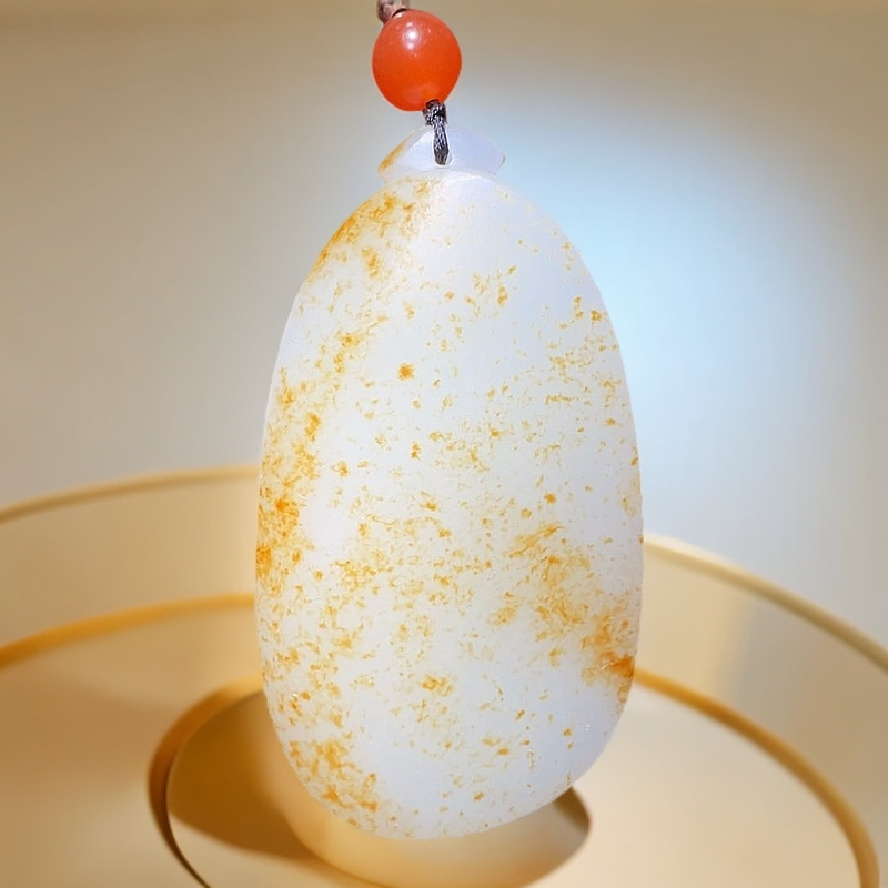 和田玉吊坠(不含链)未镶嵌