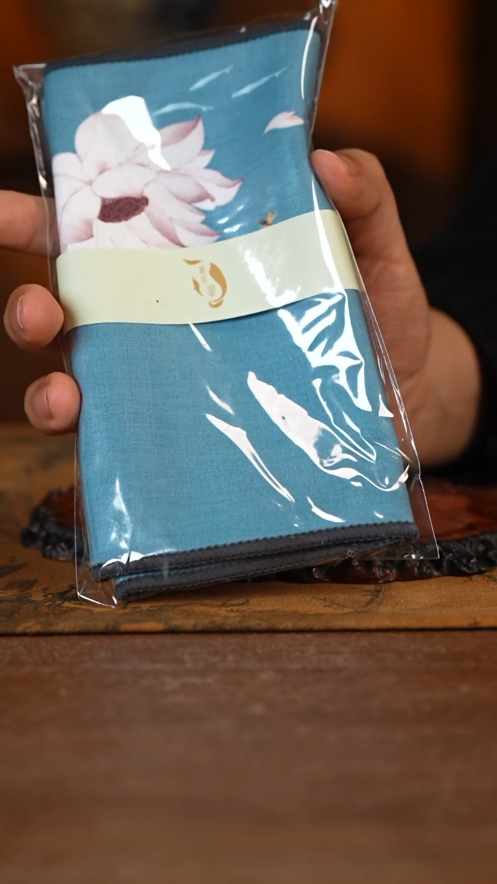 【闪购商品】杯景德镇花卉茶巾