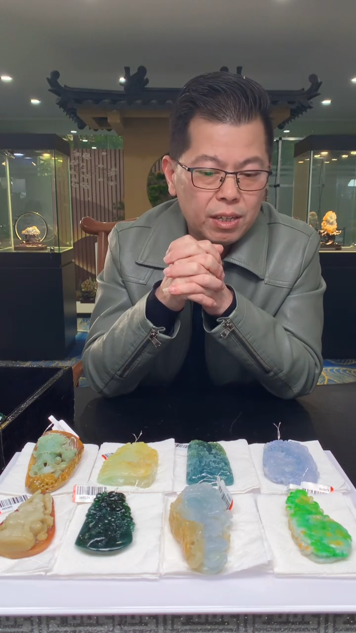 【闪购商品】定制翡翠未镶嵌1019xlj-毛货翡翠26