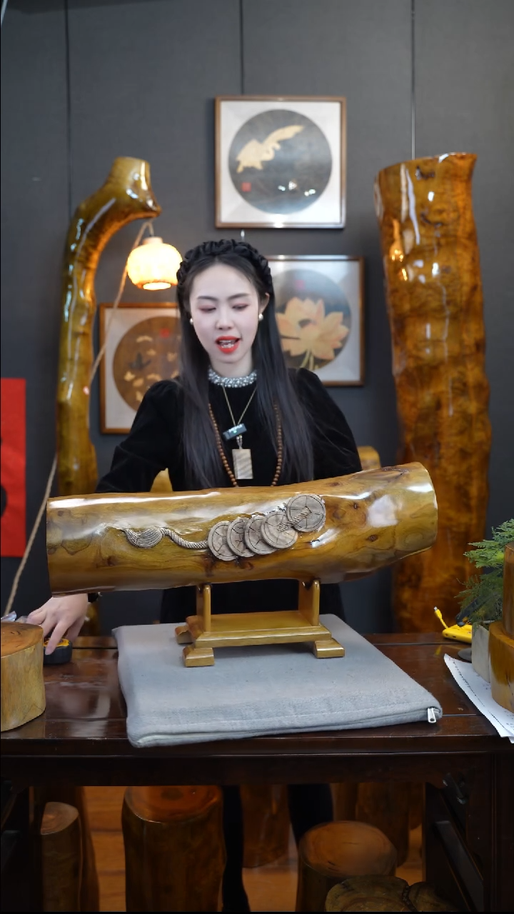 【闪购商品】金丝楠金丝楠木摆件