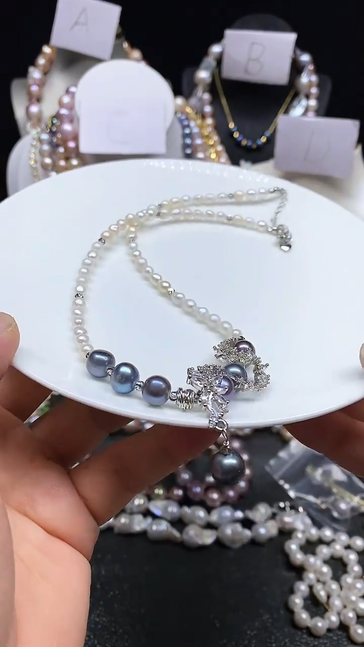 【闪购商品】淡水珍珠颈饰未镶嵌多人