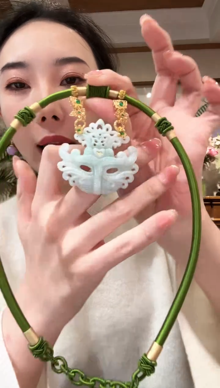 【闪购商品】翡翠颈饰未镶嵌国风