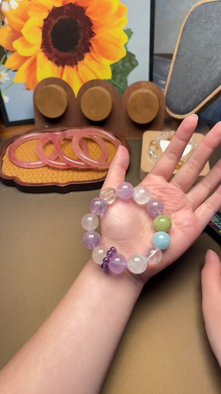 未镶嵌手串水晶1