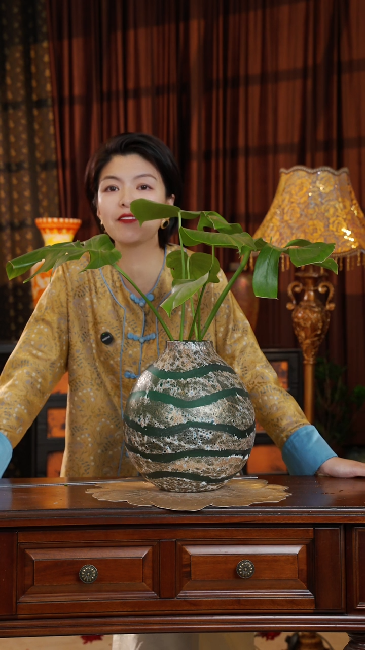 琉璃幸**人磨刻--将军罐大号