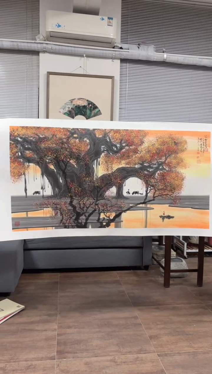 国画用****5师立照老师国画作品