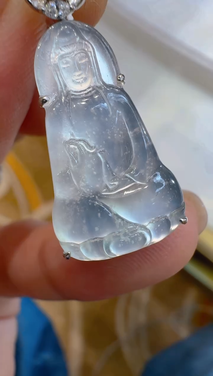 吊坠(不含链)18K金镶嵌翡翠多样性团购发一件