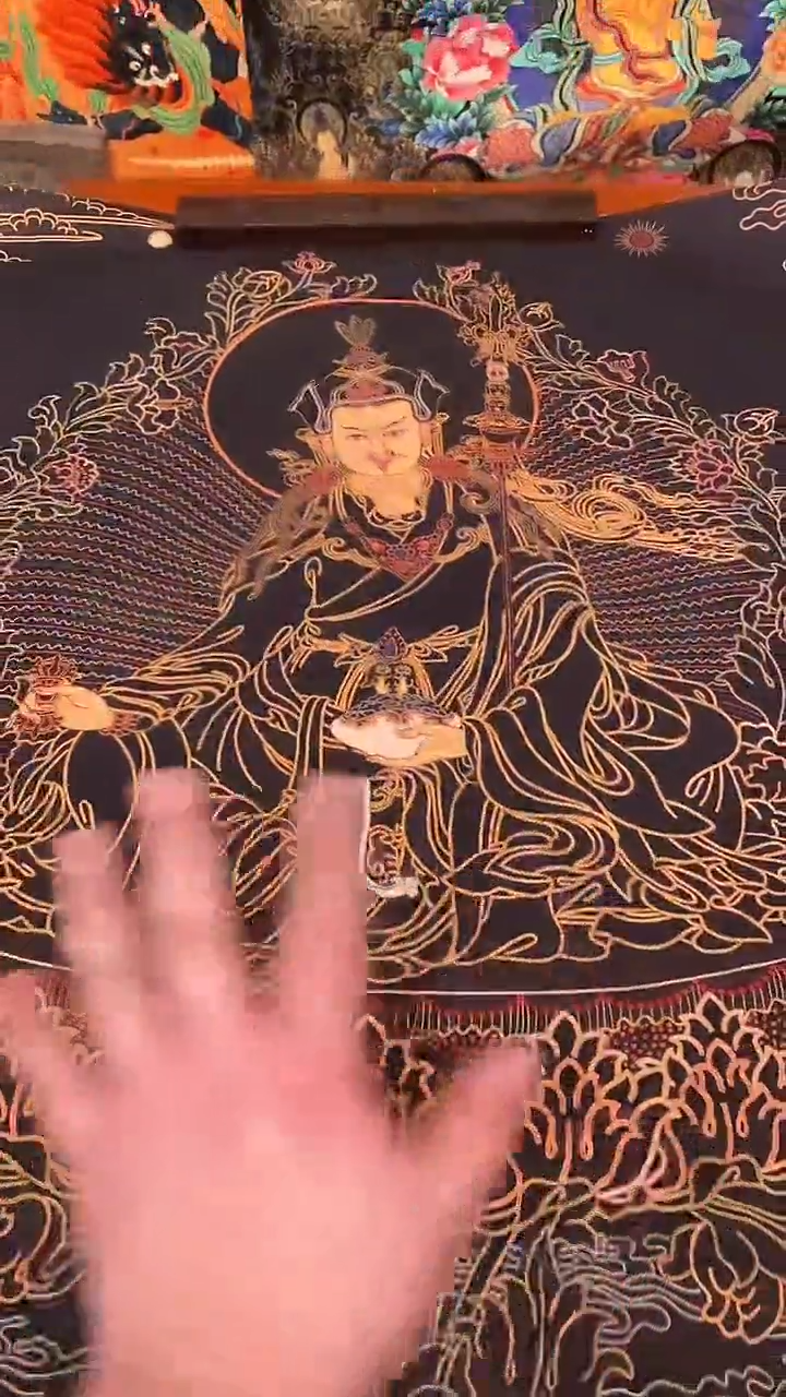 装裱画精美唐卡tk16072